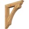 Ekena Millwork Legacy Traditional Rough Sawn Bracket, Western Red Cedar, 6"W x 40"D x 44"H BKT06X40X44LEC01RWR - alternate 1